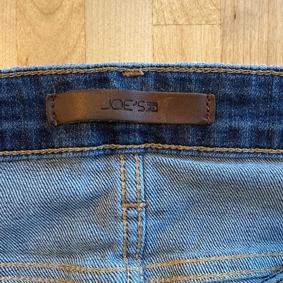 Joe’s Jeans The Icon MidRise Skinny Ankle Diagonal Frayed Hem Distressed Jean 30 - Picture 11 of 11